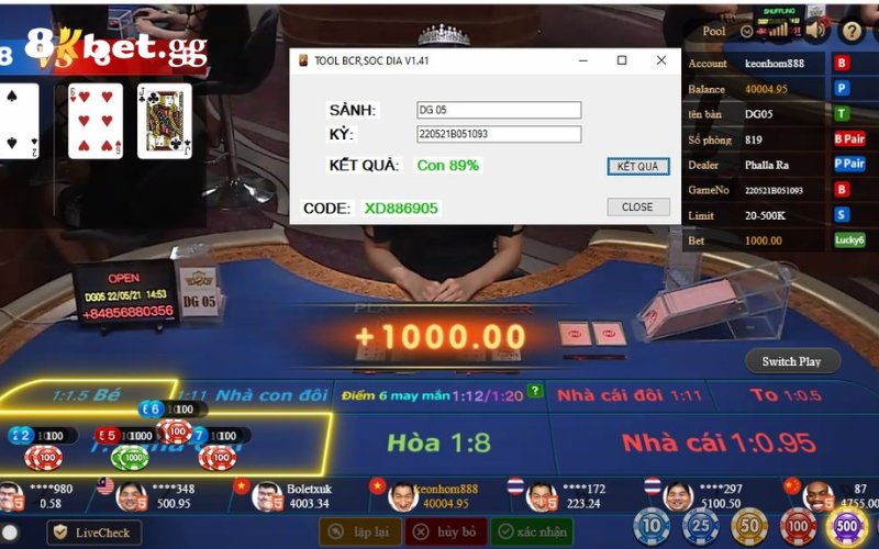 Ứng dụng đánh giá và soi cầu Baccarat chất lượng